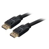 Sharkoon DisplayPort 1.3 kabel Zwart, 3 meter, 4K