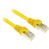 Sharkoon Patchkabel SFTP, RJ-45 met Cat.6 Geel, 10 meter