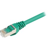 Sharkoon Patchkabel SFTP, RJ-45 met Cat.6 Groen, 0,5 meter