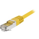 Sharkoon RJ45 CAT.5e S/FTP 1,5m kabel Geel