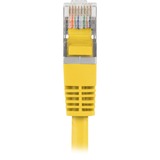 Sharkoon RJ45 CAT.5e S/FTP 1,5m kabel Geel