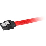 Sharkoon Sata III sleeve kabel Rood, 0,3 meter