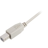 Sharkoon USB 2.0 Kabel, USB-A > USB-B Grijs, 1 meter