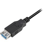 Sharkoon USB 3.0 verlengkabel Zwart, 1 meter