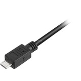 Sharkoon USB-A 2.0 > Micro USB-B kabel Zwart, 1 meter