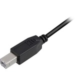 Sharkoon USB-A 2.0 naar USB-B kabel Zwart, 3 meter