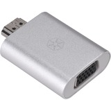 SilverStone EP11S USB hub adapter aluminium/wit