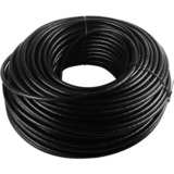 goobay Netwerkkabel Cat.6 U/UTP, Outdoor Zwart, 100 meter