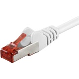 goobay Patchkabel RJ45 Cat.6 S/STP Wit, 5 Meter