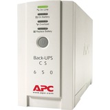 APC Back-UPS 650VA noodstroomvoeding beige, 4x C13 uitgang, USB, BK650EI, Retail