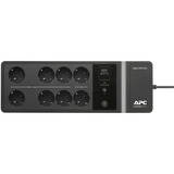 APC Back-UPS BE650G2-GR - Noodstroomvoeding ups Zwart, 8x stopcontact, 650VA, 1 USB oplader, 1 USB datapoort