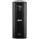 APC Back-UPS PRO 1200VA noodstroomvoeding Zwart, 6x schuko uitgang, USB, BR1200G-GR, Retail