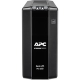 APC Back-UPS Pro 650VA, AVR, LCD Zwart, 5x C13, BR650MI