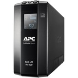 APC Back-UPS Pro BR 900VA, AVR, LCD Zwart, 6x C13