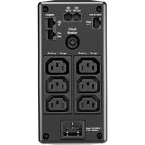 APC Back-UPS Pro BR 900VA, AVR, LCD ups Zwart, 6x C13
