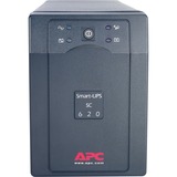 APC Smart-UPS 620VA noodstroomvoeding Donkergrijs, 4x C13 uitgang, serial, SC620I, Retail