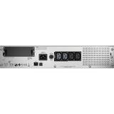 APC Smart-UPS 750VA noodstroomvoeding Zwart, 4x C13, USB, rack mountable, 2U, SMT750RMI2U, Retail