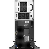 APC Smart-UPS On-Line 6000VA noodstroomvoeding Zwart, 6x C13, 4x C19, hardwire 1 fase uitgang, Embedded NMC, SRT6KXLI