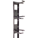 APC Verticale Kabelorganizer (8 kabelringen) kabelgeleiding Zwart, 2 stuks, AR8442