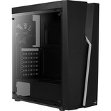 Aerocool Bolt midi tower behuizing Zwart | 3x USB-A | RGB | Window