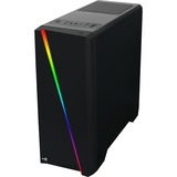 Aerocool Cylon midi tower behuizing Zwart | 3x USB-A | RGB | Window