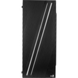 Aerocool Streak midi tower behuizing Zwart | 3x USB-A | RGB | Window