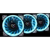 Alphacool Eiszyklon Aurora LUX Digital RGB case fans 3 stuks, 120 x 120 x 25 mm, 3-pins fan-connector