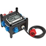 Brennenstuhl Compacte rubberen stroomverdeler BSV 3 FI/16 2 IP44 5-voudige stekkerdoos Zwart, 5x stekker, 2xCEE16A