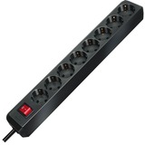 Brennenstuhl Eco-Line Stekkerdoos 8x stekkerdoos Zwart, 1159300018, voor 8 stekkers