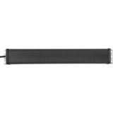 Brennenstuhl Premium-Line 19" stekkerdoos 8-voudig Zwart/lichtgrijs, 3 meter