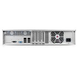 Chenbro RM24200-L rack behuizing Zilver/zwart | 2U | 2x USB-A 3.2 (5 Gbit/s)