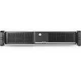 Chenbro RM24200-L rack behuizing Zilver/zwart | 2U | 2x USB-A 3.2 (5 Gbit/s)