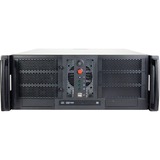 Chenbro RM42300 rack behuizing Zwart/zilver | 2x USB-A 3.2 (5 Gbit/s)