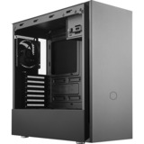Cooler Master Silencio S600 midi tower behuizing Zwart | 2x USB-A | Tempered Glass