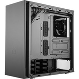 Cooler Master Silencio S600 midi tower behuizing Zwart | 2x USB-A | Tempered Glass