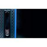 DSI 12U wandkast (kantelbaar) met glazen deur - DS6612-DOUBLE server rack Zwart, 600 x 600 x 635mm