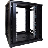 DSI 18U serverkast met glazen deur - DS8818 server rack Zwart, 800 x 800 x 1000mm