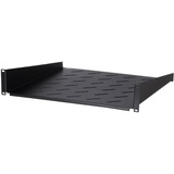 DSI 2U Legbord voor 600 mm diepe wandkasten - DS-FH2U450 inlegrooster Zwart, 485 x 450 x 88mm