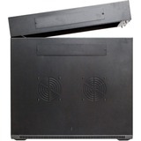 DSI 9U wandkast (kantelbaar) met glazen deur- DS6609-DOUBLE server rack Zwart, 600 x 600 x 500mm