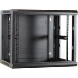 DSI 9U wandkast met glazen deur - DS6409 server rack Zwart, 600 x 450 x 500mm