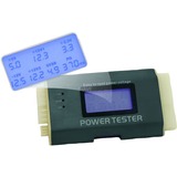 DeLOCK Power supply tester III meetapparaat Zwart