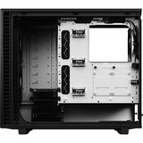 Fractal Design Define 7 Clear Tempered Glass midi tower behuizing Zwart/wit | 4x USB-A | 1x USB-C | Window