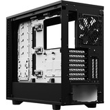 Fractal Design Define 7 Clear Tempered Glass midi tower behuizing Zwart/wit | 4x USB-A | 1x USB-C | Window