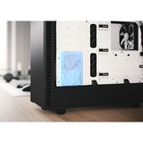 Fractal Design Define 7 Clear Tempered Glass midi tower behuizing Zwart/wit | 4x USB-A | 1x USB-C | Window