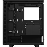 Fractal Design Define 7 Compact Light Tempered Glass midi tower behuizing Zwart | 4x USB-A | 1x USB-C | Window