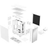 Fractal Design Define 7 Compact midi tower behuizing Wit | 4x USB-A | 1x USB-C