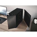Fractal Design Define 7 Dark Tempered Glass midi tower behuizing Zwart | 4x USB-A | 1x USB-C | Window
