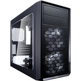 Fractal Design Focus G Mini midi tower behuizing Zwart | 2x USB-A | Window