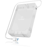 ICY BOX IB-AC705-6G externe behuizing Wit