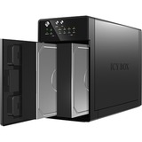 ICY BOX IB-RD3620SU3 externe behuizing Zwart